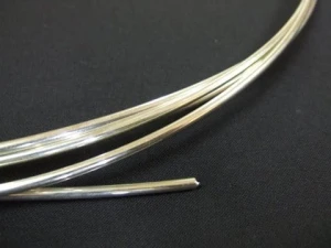 Drut ze srebra pr 930 fi 3.0 mm x długość 0.5 metra bieżącego